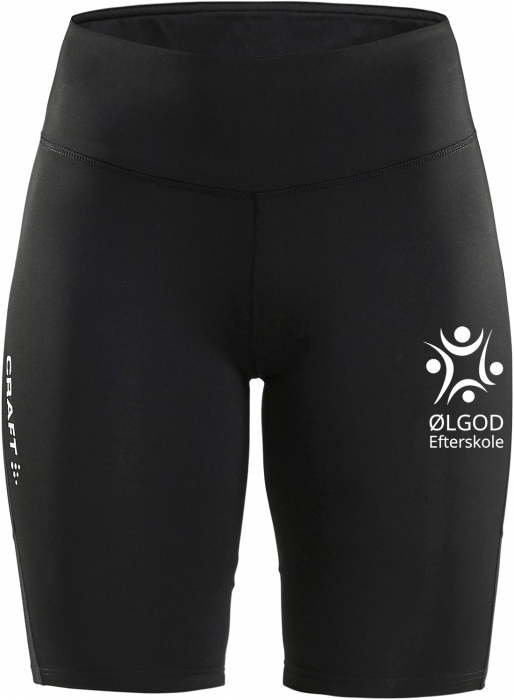 Craft - Ølgod Gym Short Tights - Black & white