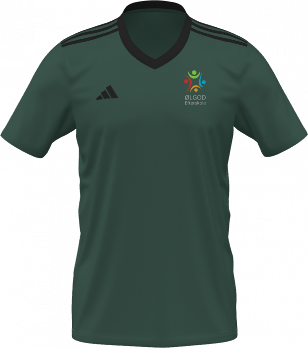 Adidas - Ølgod T-Shirt 24/25 - Team Dark Green & czarny